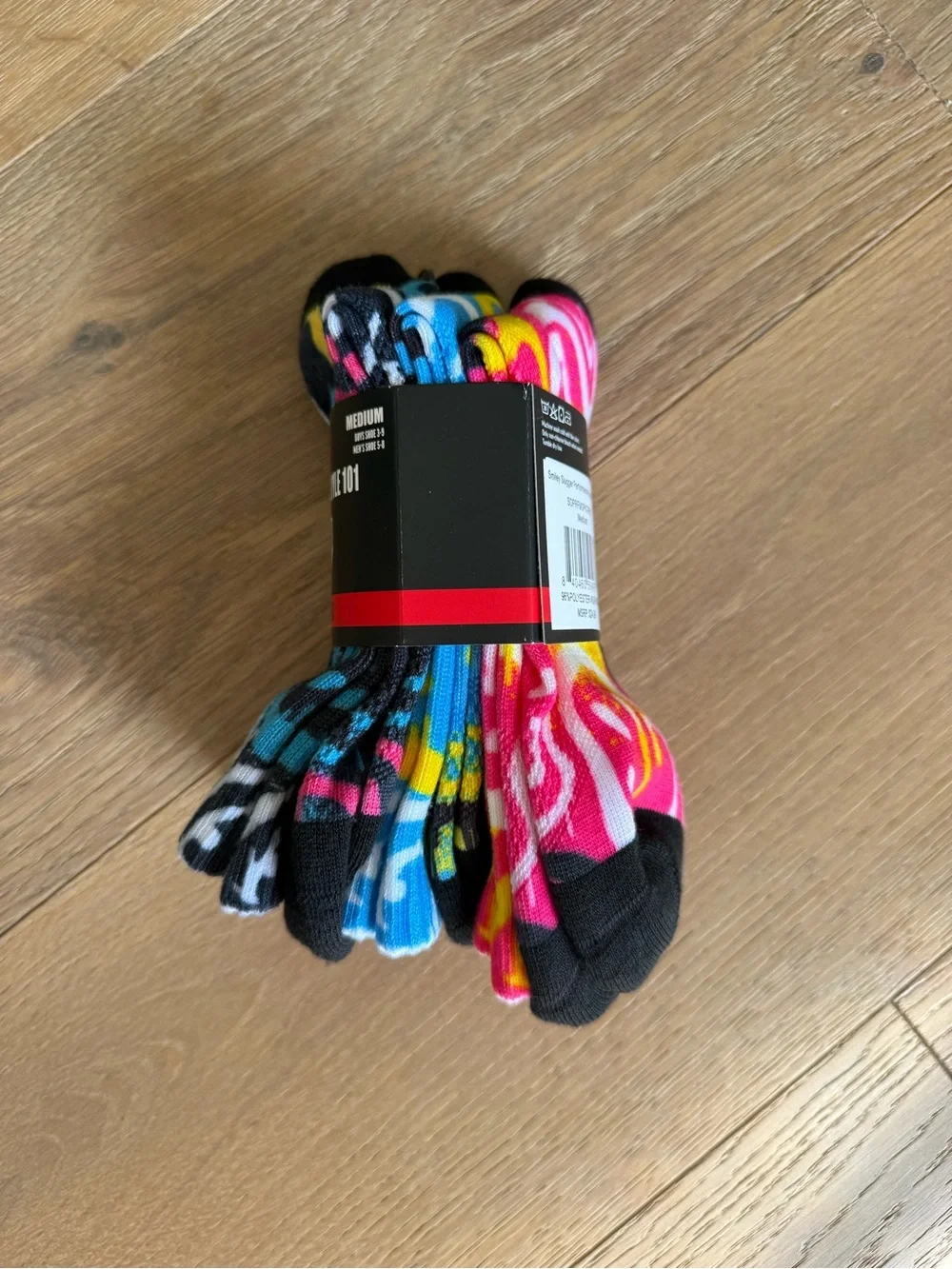 Baseball Lifestyle 101 - Smiley Slugger Performance Socks - 3 pack - NWT